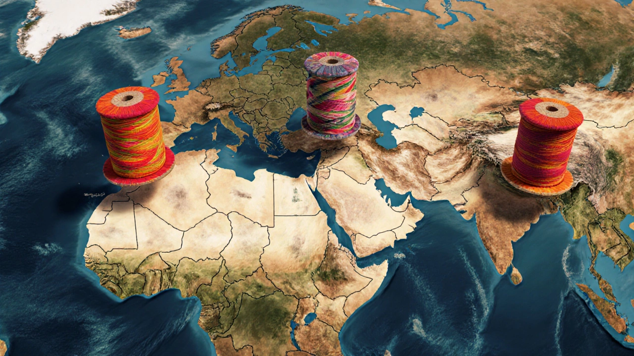 India's Rank in Global Textile Production - 2025 Insights