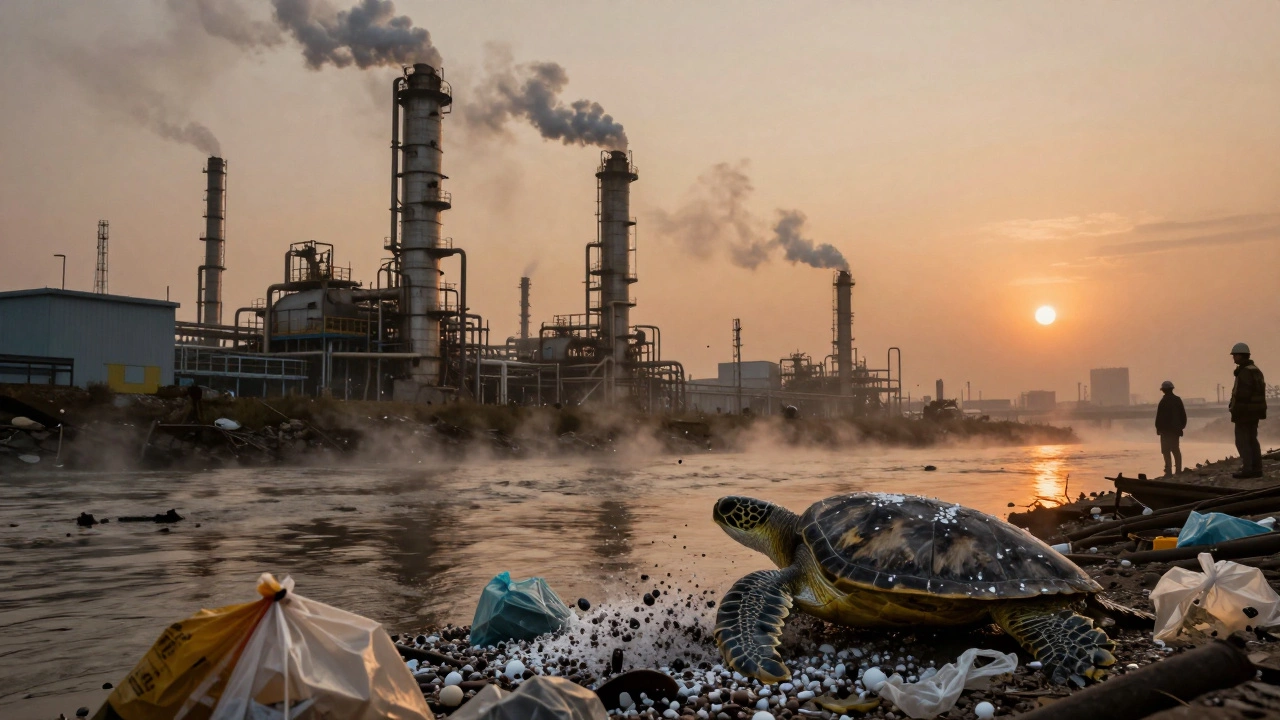 Who is really to blame for plastic pollution? The role of plastic manufacturing companies