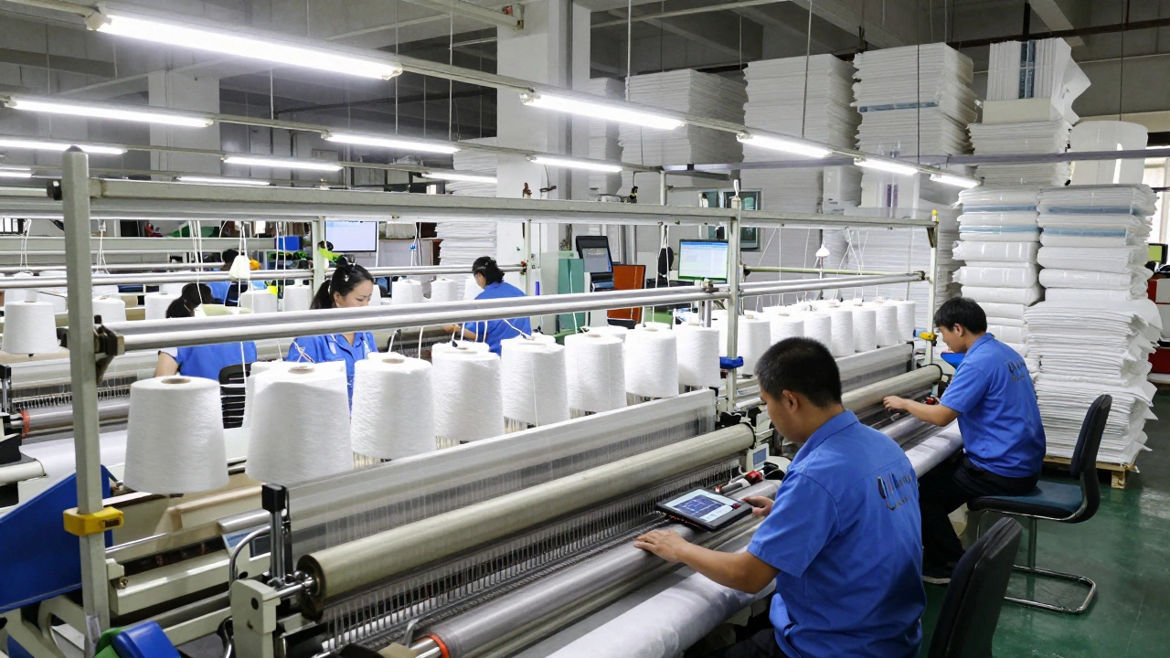 Who is the largest supplier of textiles in the world?
