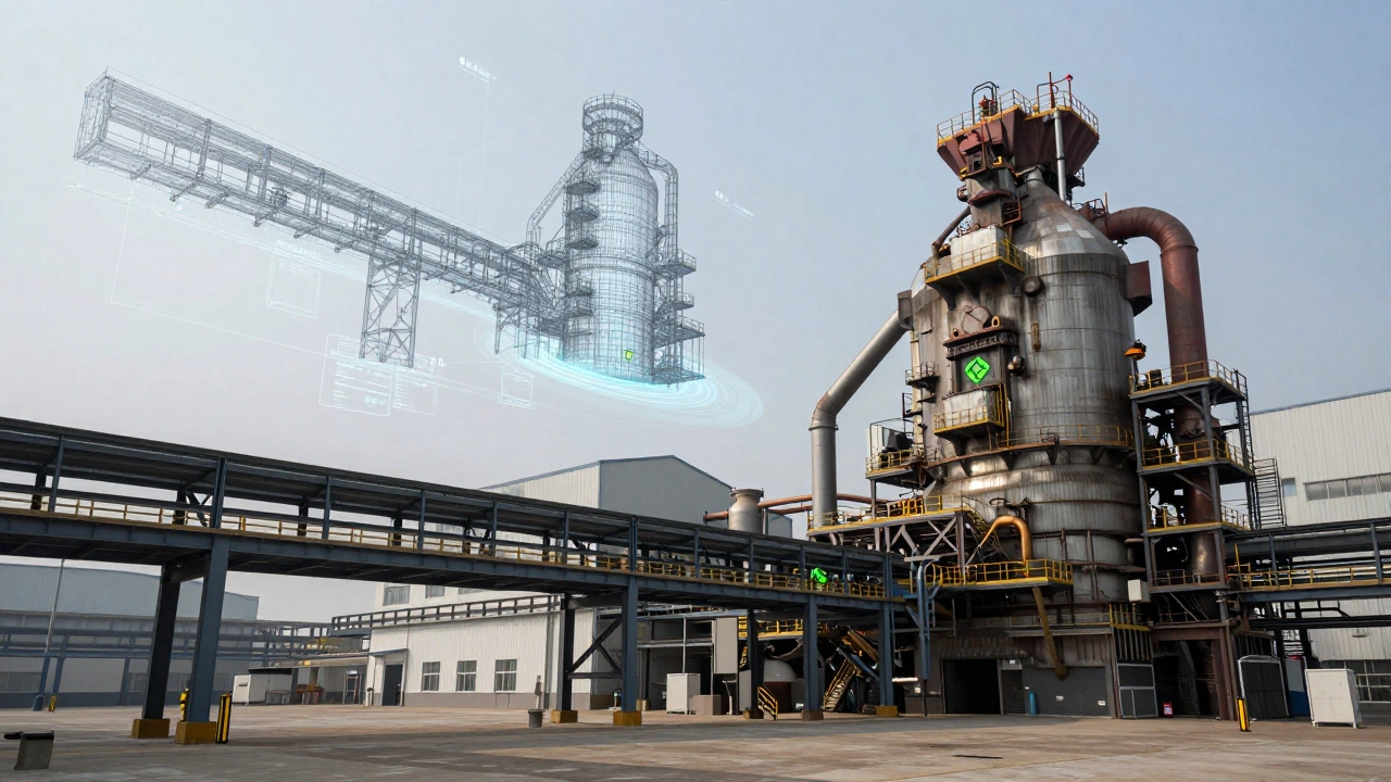Digital twin simulation over modern electric arc furnace